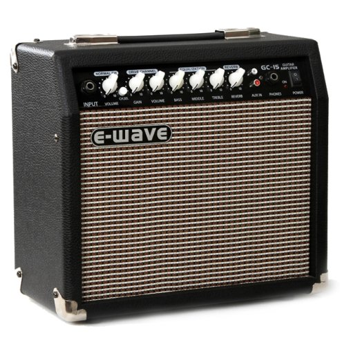 E-WAVE GC-15 AMPLIFICATORE COMBO PER CHITARRA ELETTRICA 15W