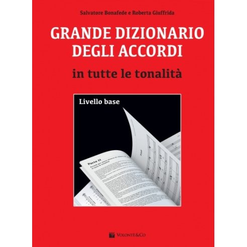BONAFEDE GRANDE DIZIONARIO DEGLI ACCORDI IN TUTTE LE TONALITA'