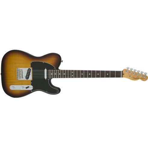 FENDER TELECASTER AMERICAN STANDARD LIMITED EDITION FIGURED NECK COGNAC BURST