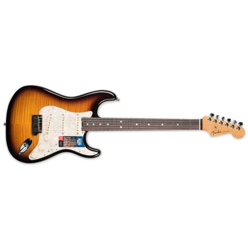 FENDER STRATOCASTER AMERICAN ELITE LIMITED EDITION FIGURED TOP 2 TONE SUNBURST