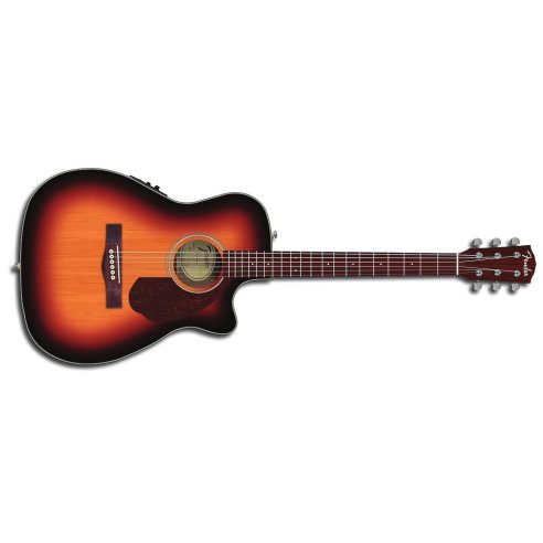 FENDER CF140SCE FSR SUNBURST W7TORTOISE PICKGUARD