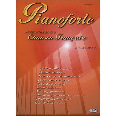 CONCINA 10 CELEBRES MELODIES CHANSON FRANCAISE