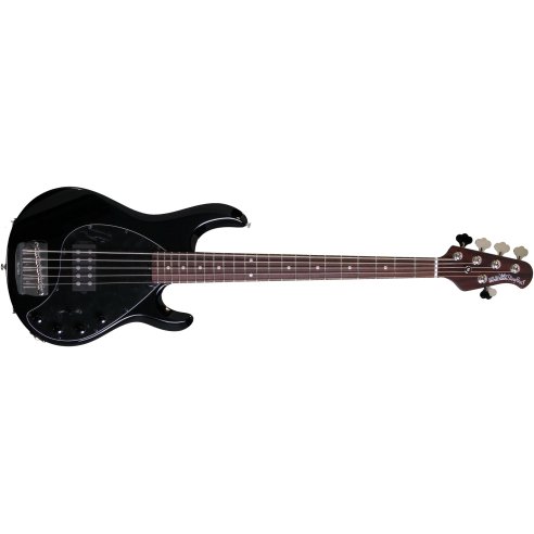 MUSIC MAN STINGRAY 5 NECK TROUGH BLACK ROSEWOOD