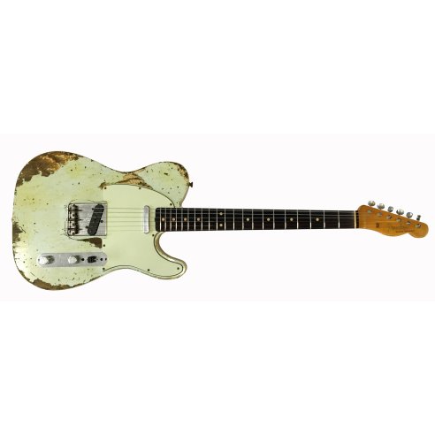 FENDER TELECASTER '60 CUSTOM SUPER HEAVY RELIC AGED SONIC BLUE