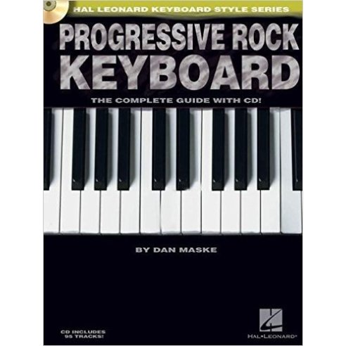 MASKE PROGRESSIVE ROCK KEYBOARD + CD