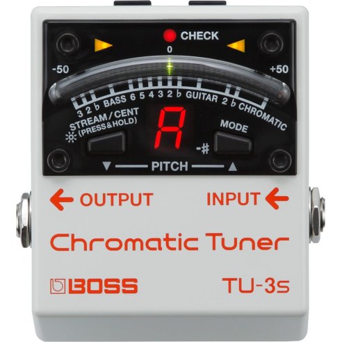 BOSS TU-3S CHROMATIC TUNER