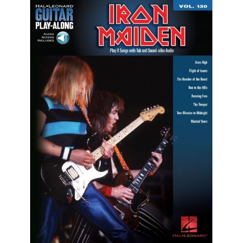 AAVV GUITAR PLAY ALONG V 130:  IRON MAIDEN + AUDIO ACCESS