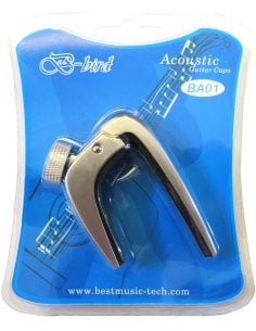 BEST MUSIC B-BIRD ADJ ACUSTICA CAPOTASTO PER CHITARRA ACUSTICA