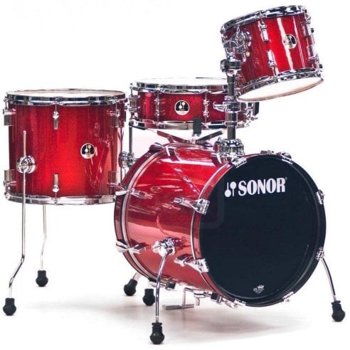 SONOR SSE 12 SAFARI RED SPARKLE