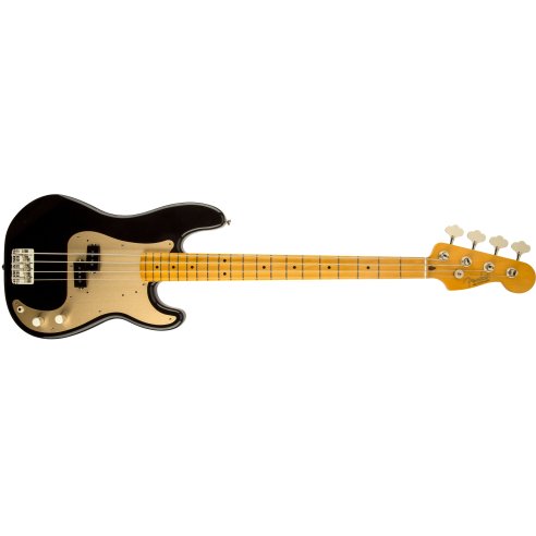 FENDER PRECISION 50S BLACK LACQUER MN
