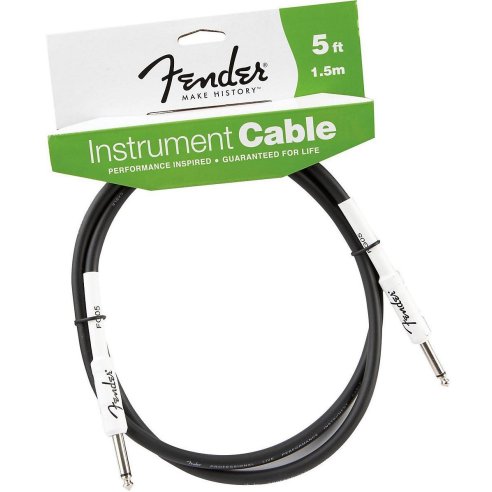 FENDER INSTRUMENT CABLE 1,50 MT. BLACK