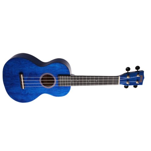 MAHALO UKULELE CONCERTO BLU TRASPARENTE MH2TBU