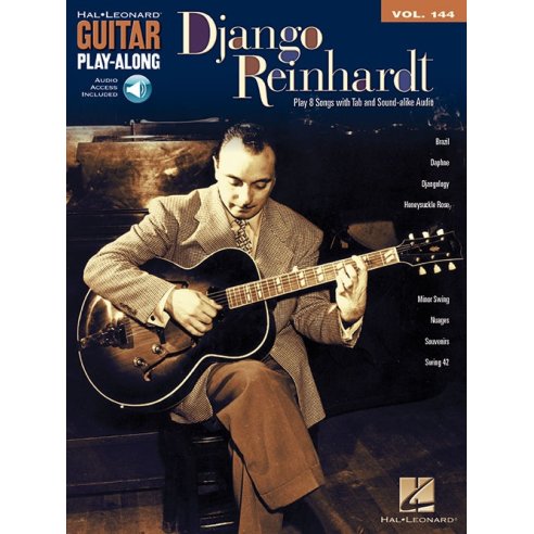 AAVV GUITAR PLAY ALONG VOL 144 DJANGO REINHARDT  + CD
