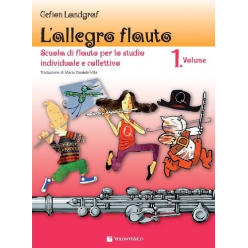 LANDGRAF L'ALLEGRO FLAUTO - SCUOLA DI FLAUTO VOLUME 1 + CD