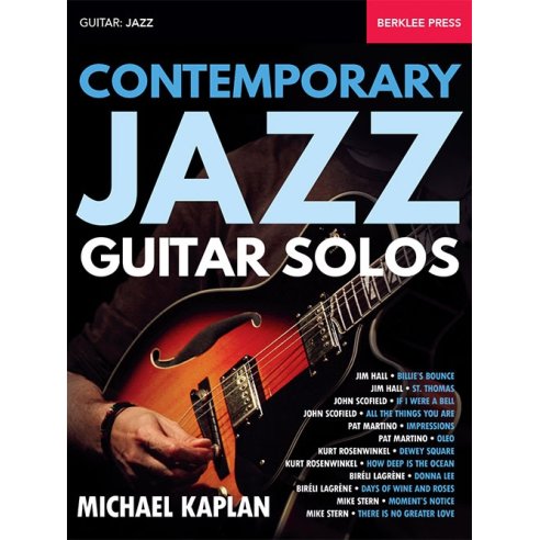 KAPLAN CONTEMPORARY JAZZ GUITAR SOLOS