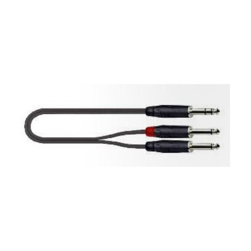 QUIK LOK SPB314-2 CAVO JACK STEREO 2 J MONO 2 MT