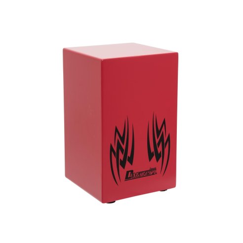 DIMAVERY CJ420 TRIBAL CAJON RED BLACK