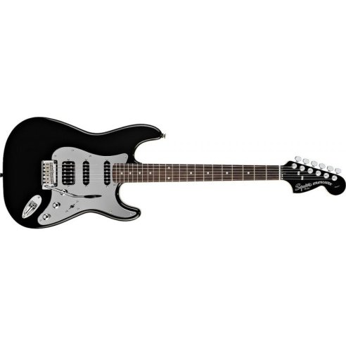 SQUIER STRATOCASTER BLACK AND CHROME RW