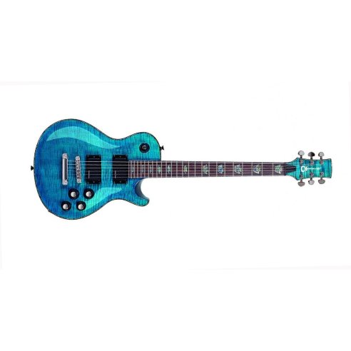 CHARVEL DS 1 ST TRASPARENT BLUE SMEAR