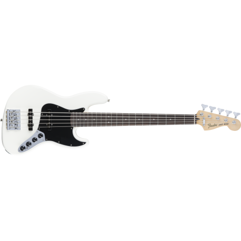 FENDER JAZZ BASS DLX V ACTIVE RW OW