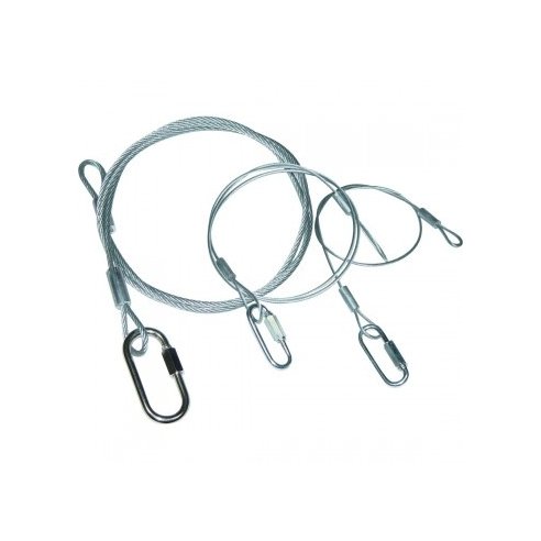 AMERICAN DJ FUNE SICUREZZA IN METALLO 140CM 3.2mm