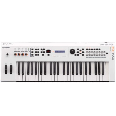 YAMAHA MX49IIWH MUSIC SYNTHESIZER WHITE