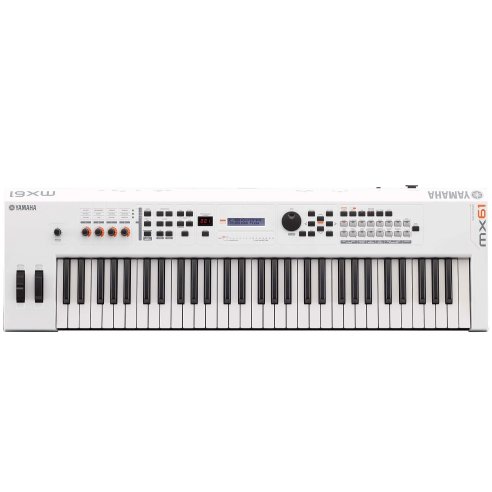 YAMAHA MX61IIWH MUSIC SYNTHESIZER WHITE