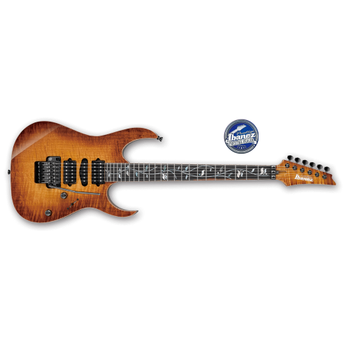 IBANEZ RG8570Z-BBE J. CUSTOM MARRONE SFUMATO - CON ASTUCCIO