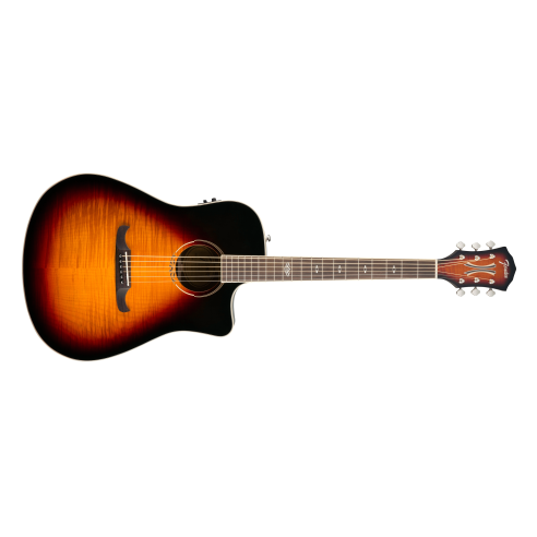 FENDER T-BUCKET 300-CE FLAME MPL RE RW 3TS