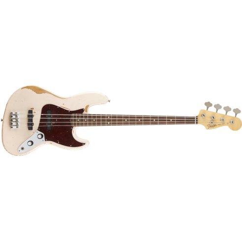FENDER FLEA SIG J BASS RW ROADWORN SHELL PINK
