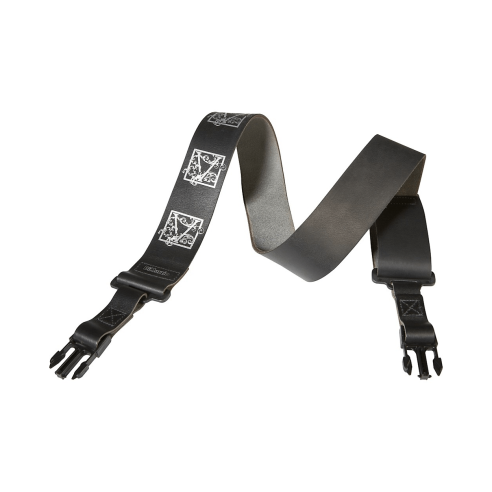 DI MARZIO DD2420SV-S STRAP S.VAI PELLE C/LOGO ARGENTATO
