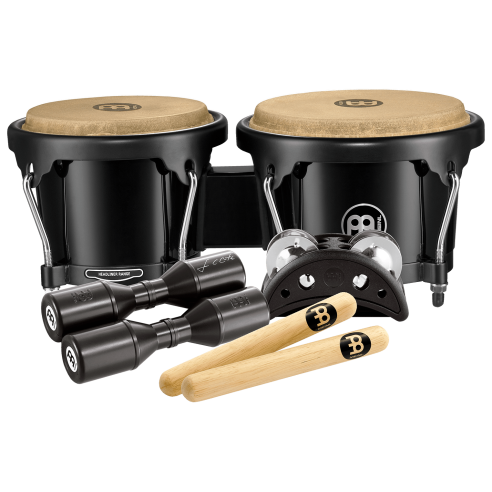 MEINL BPP SET HB50BK/FOOT TAMBOURINE/SHAKER/CLAVES