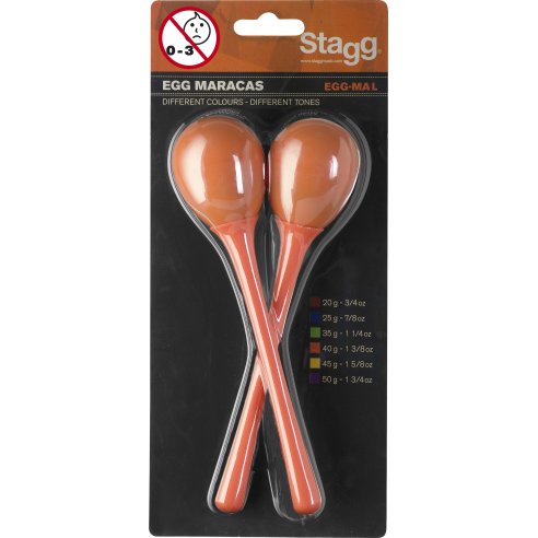 STAGG EGG-MA-L/OR EGG MARACAS