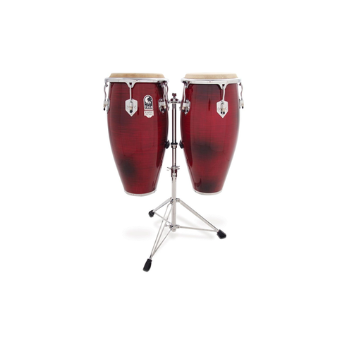 DADI CFD2-RED COPPIA CONGAS CON SUPPORTO