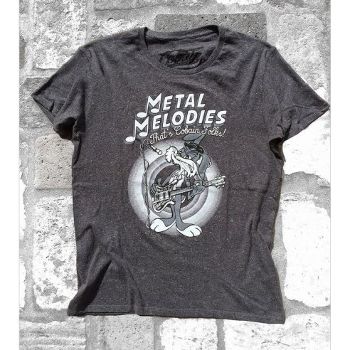COBAIN METAL MELODIES T-SHIRT XX-LARGE BLACK MAN