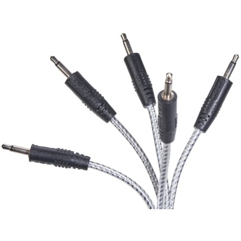 AQA BRAIDED CABLE 60CM (5 PACK) GREY