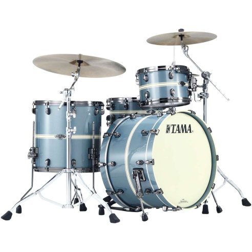 TAMA PP32CZBNS-EBS SH.KIT BLU STRISCE AVORIO