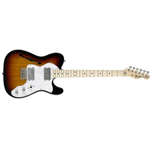 FENDER TELECASTER '72 THINLINE SUNBURST MN