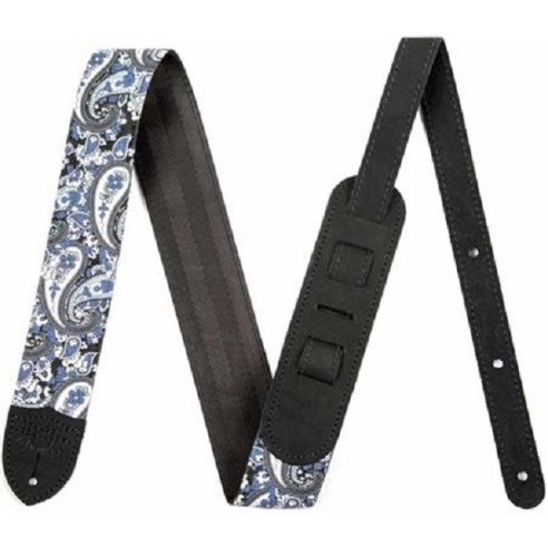 FENDER STRAP BLUE PAISLEY 2"