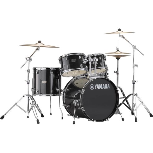 YAMAHA RYDEEN RDP2F5BLG BLACK GLITTER DRUM KIT CON PIATTI