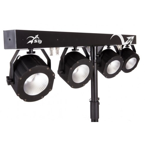 SAGITTER LED KIT 4 PAR 1X80W RGBW