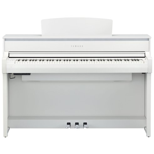 YAMAHA CLP675WH WHITE SATIN