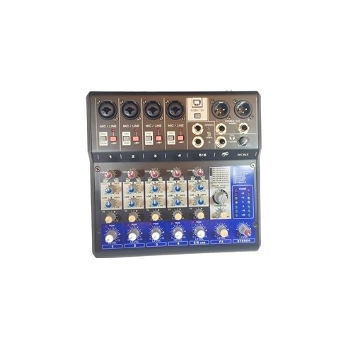 MP AUDIO MC-06X MIXER 6 CHANNEL