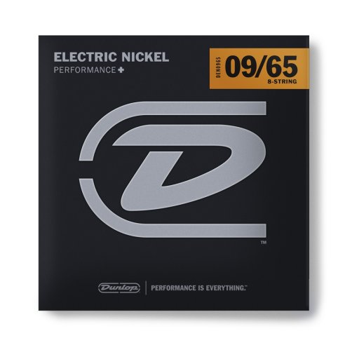 JIM DUNLOP CDEN0965 ELECTRIC NICKEL 8 STRINGS