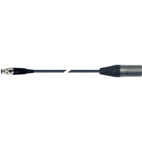 QUIK LOK AD100-2PN XLR MALE - MINI XLR FEMALE