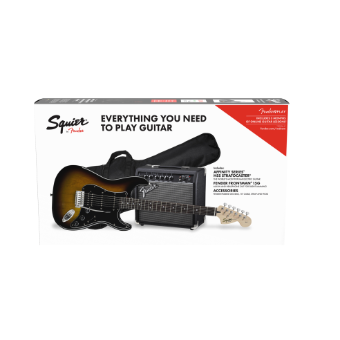 SQUIER AFFINITY STRAT PACK 15G BSB
