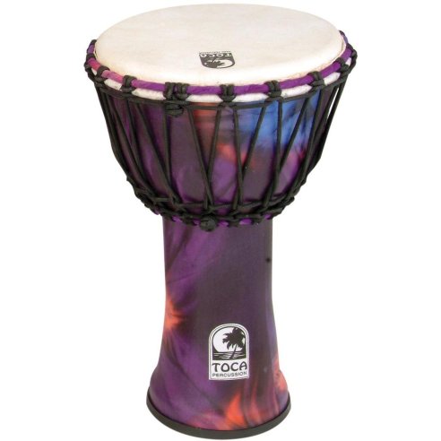 TOCA SFDJ-7WP FREESTYLE DJEMBE WOODSTOCK PURPLE