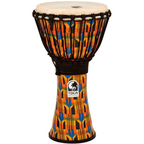 TOCA SFDJ-10K FREESTYLE DJEMBE KENTE KLOTH
