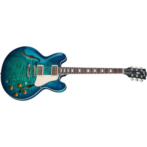 GIBSON ES-335 FIGURED AQUAMARINE