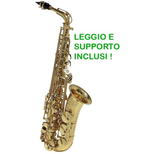 CONN AS-650 STARTER KIT: SAX ALTO + LEGGIO + SUPPORTO